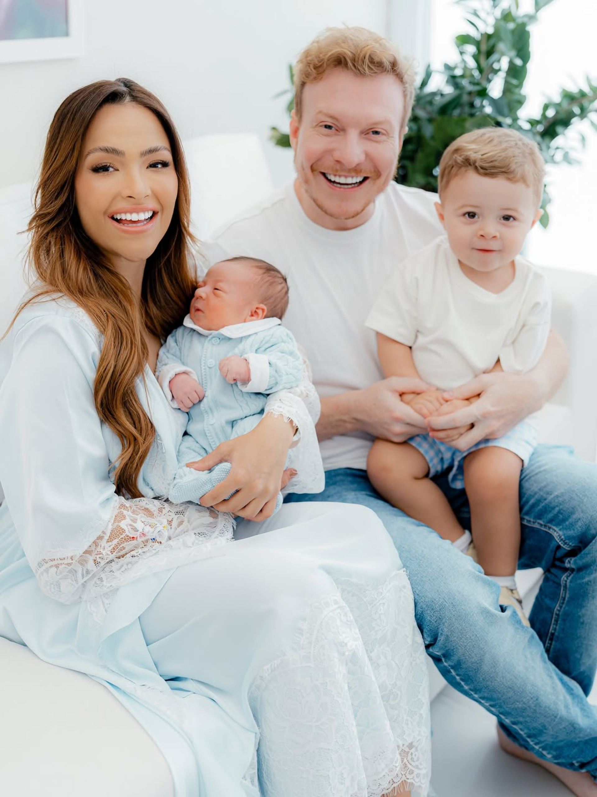 Gabi Luthai e Teo Teló são pais de Pietro e Matteo - Reprodução/Instagram 