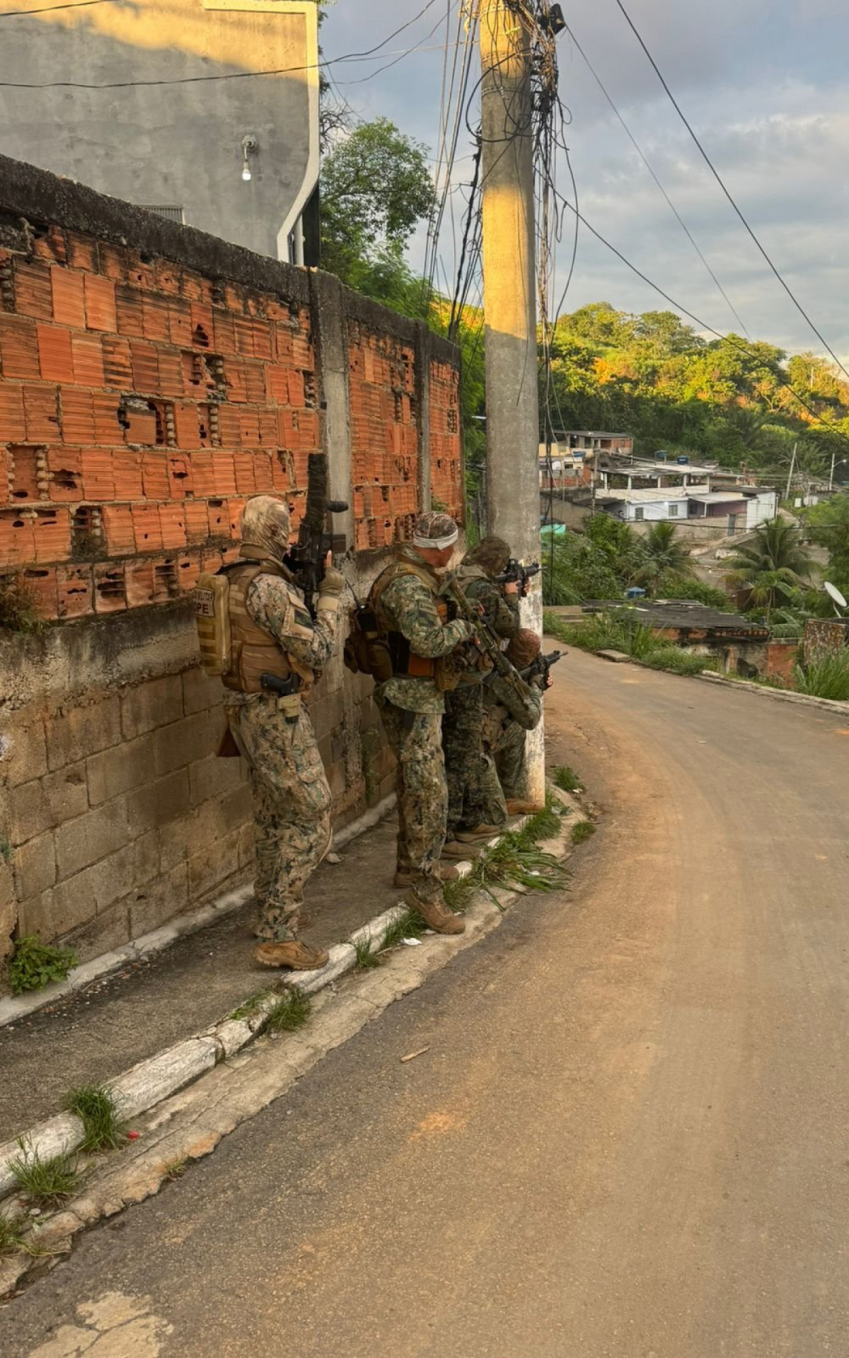 Agentes atuam nas comunidades do Corte 8 e Mangueirinha - Divulgação