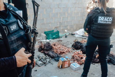 Operação mira grupo especializado em furto de metais em São Gonçalo