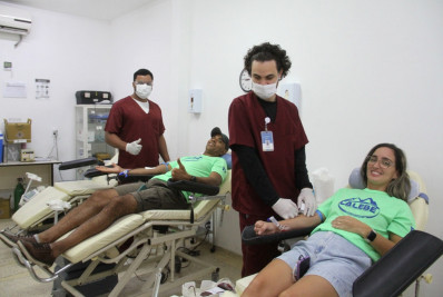 Domingo de solidariedade no Hemonúcleo de São Gonçalo