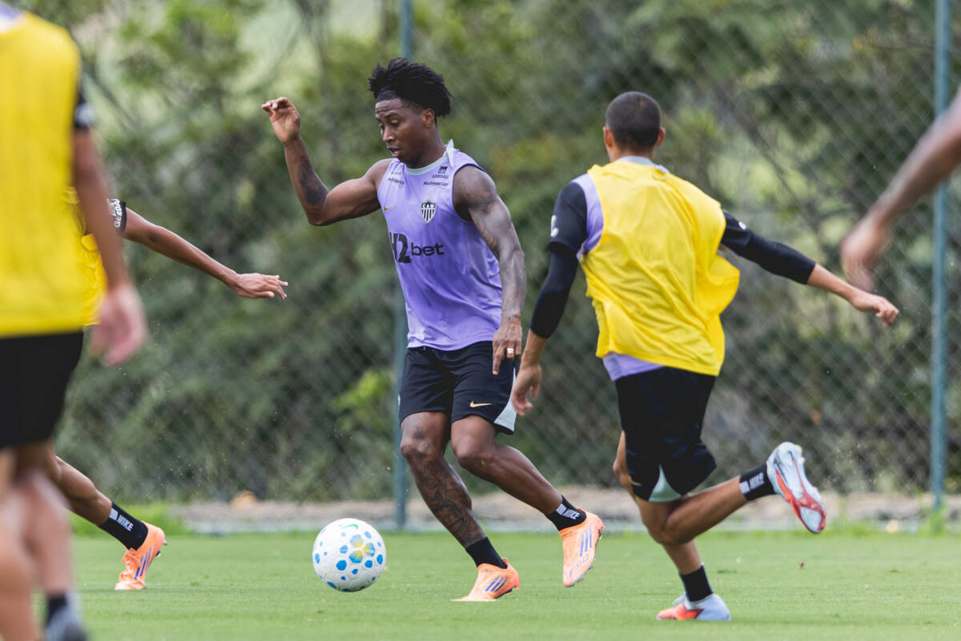 Com for&ccedil;a m&aacute;xima, Atl&eacute;tico divulga relacionados para enfrentar o Bragantino