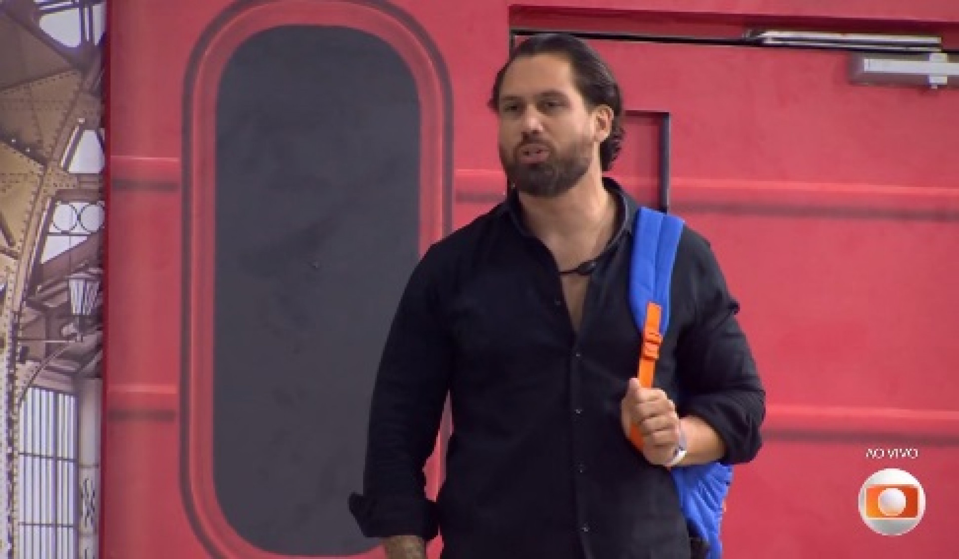 Brigido não resistiu ao terceiro paredão do reality - Reprodução/Globo