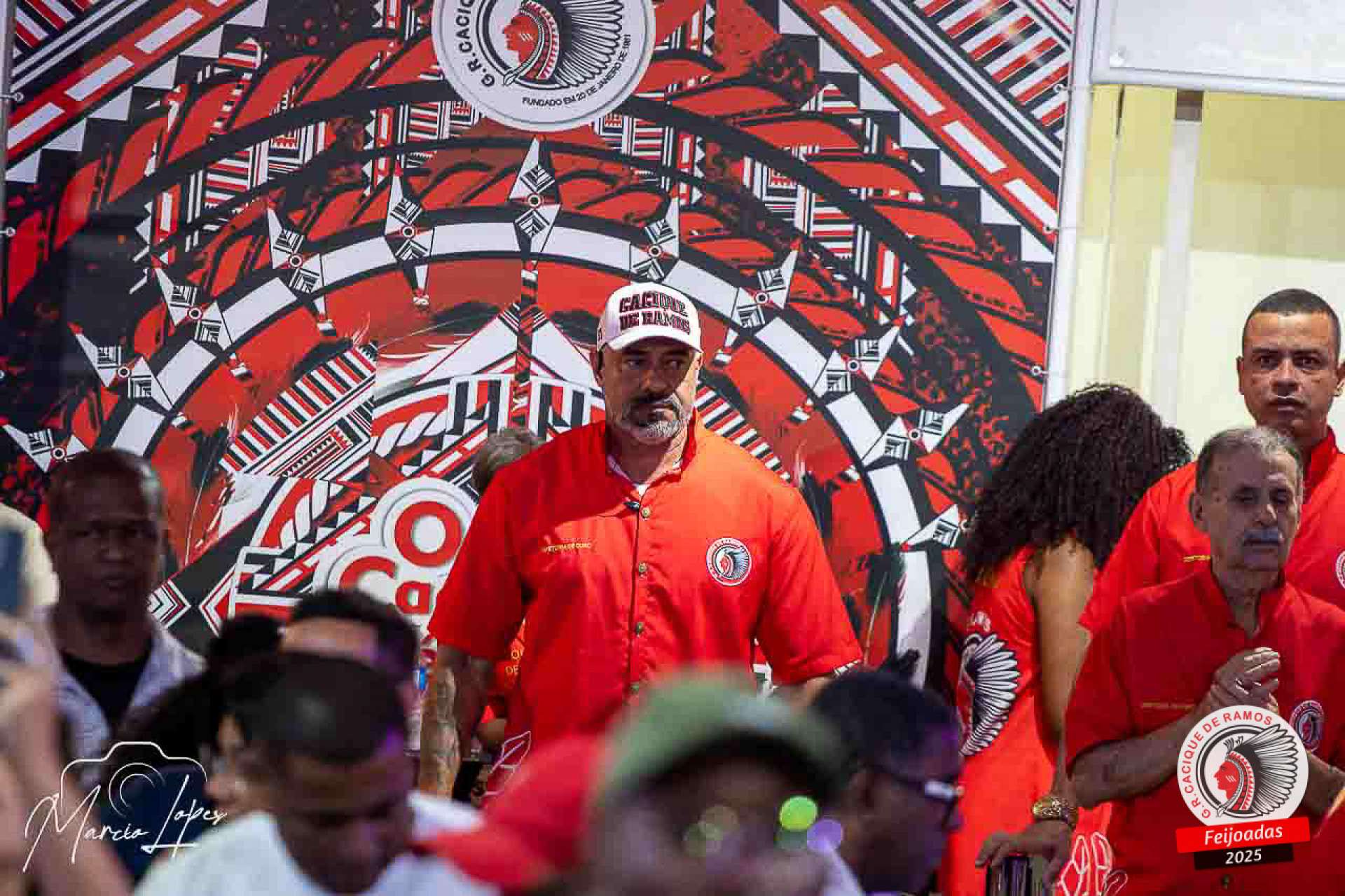 Marcio Nascimento, vice-presidente do Cacique de Ramos - Divulga&ccedil;&atilde;o / Marcio Lopes