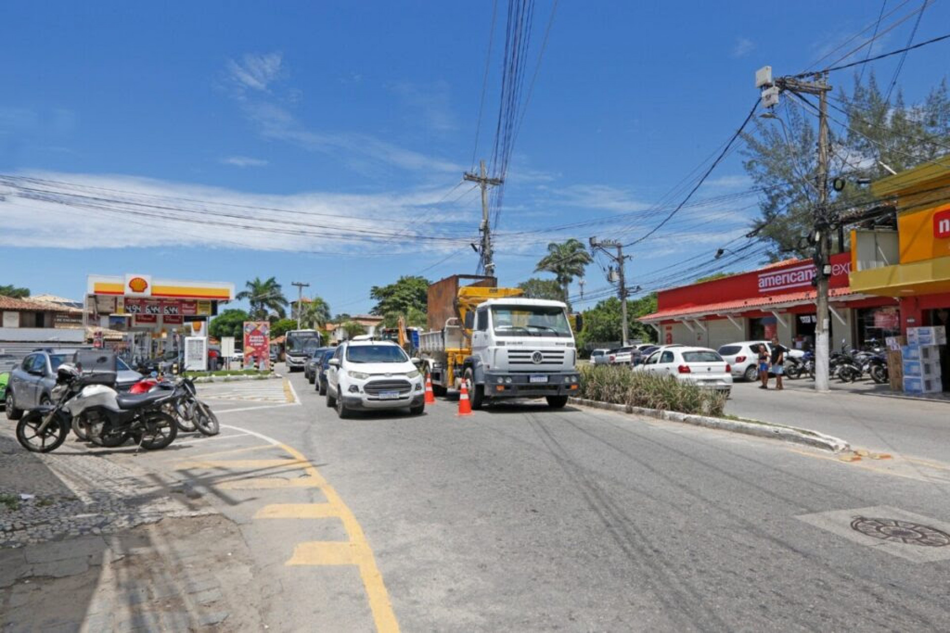 Desvio de tr&acirc;nsito em Manguinhos - Ascom