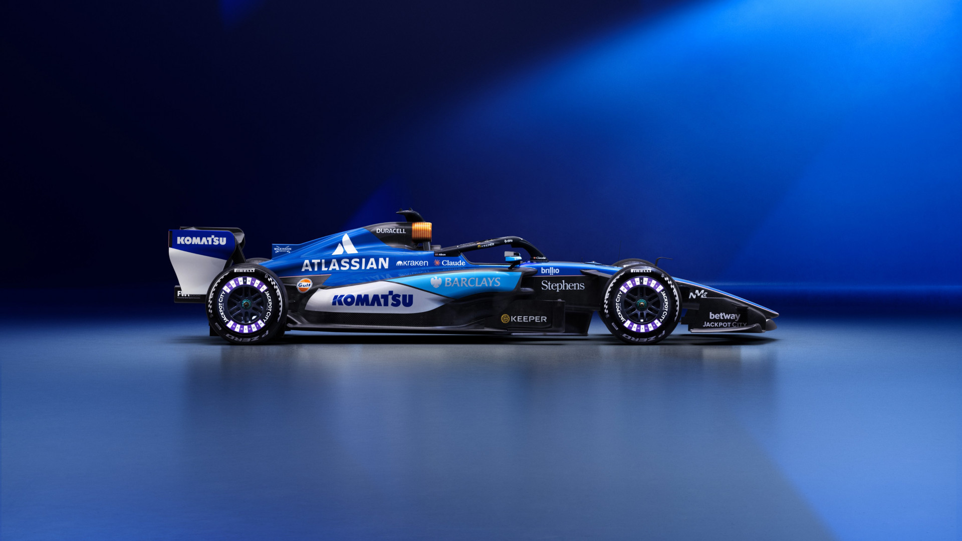 Williams apresentou o modelo FW48 que ainda não foi para a pista - Divulgação