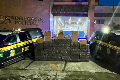 PRF apreende mais de uma tonelada de drogas na Rodovia Presidente Dutra