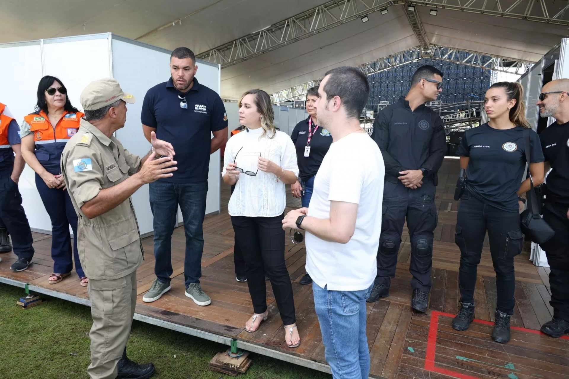 Vistoria técnica de órgãos de segurança - Ascom