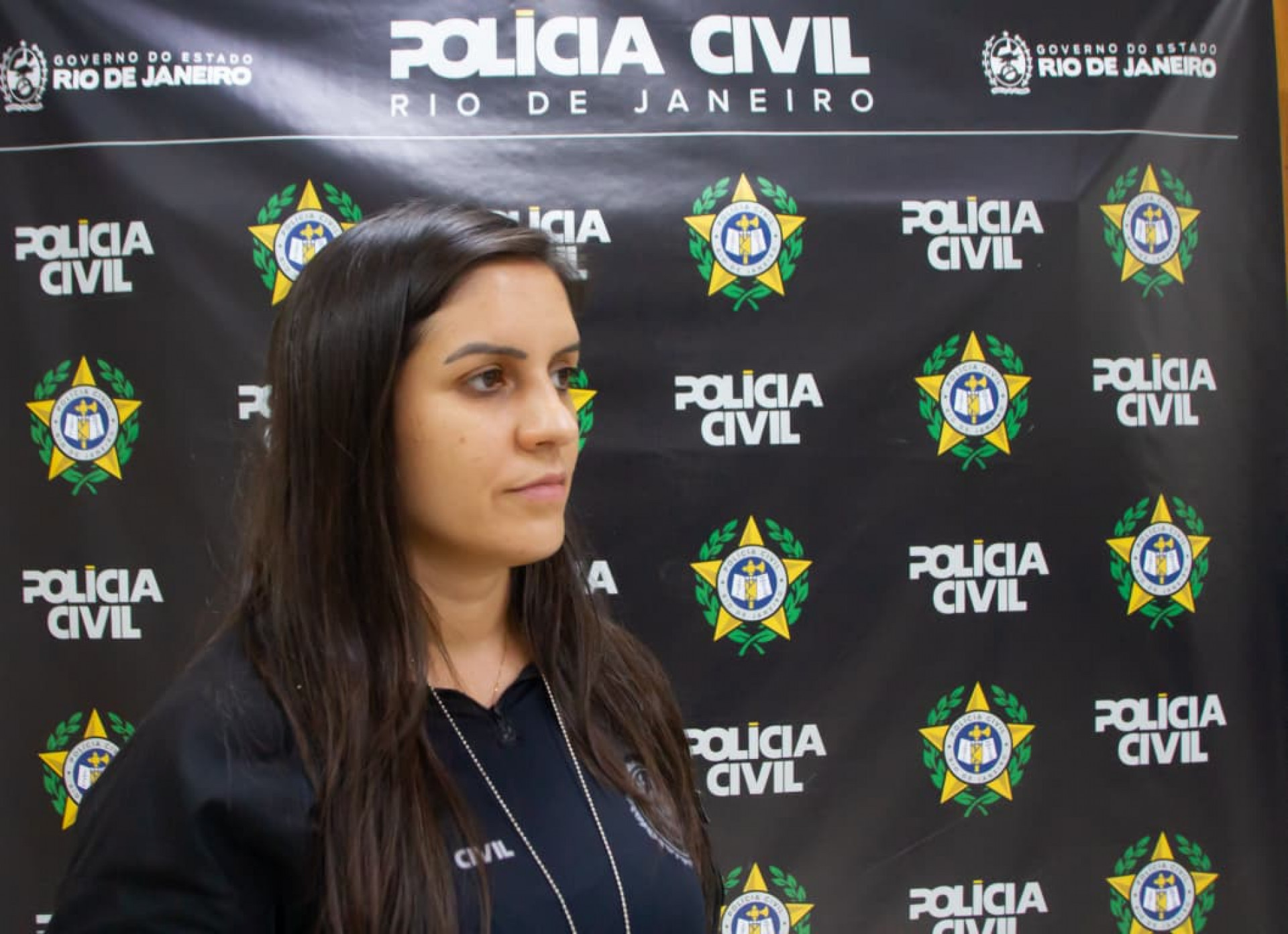 Delegada Patrícia Uana, da 31ª DP, conduz a nova fase da Operação Contenção, em Caxias - Érica Martin / Agência O Dia