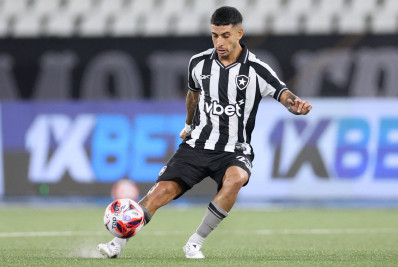 Santi Rodríguez desfalcará Botafogo em clássicos e na Libertadores