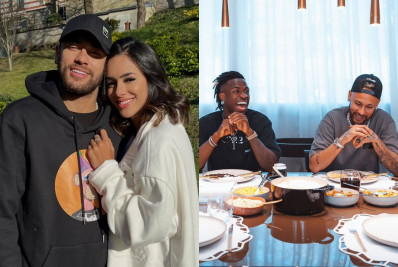 Bruna Biancardi e Vini Jr. se declaram para Neymar no aniversário do jogador