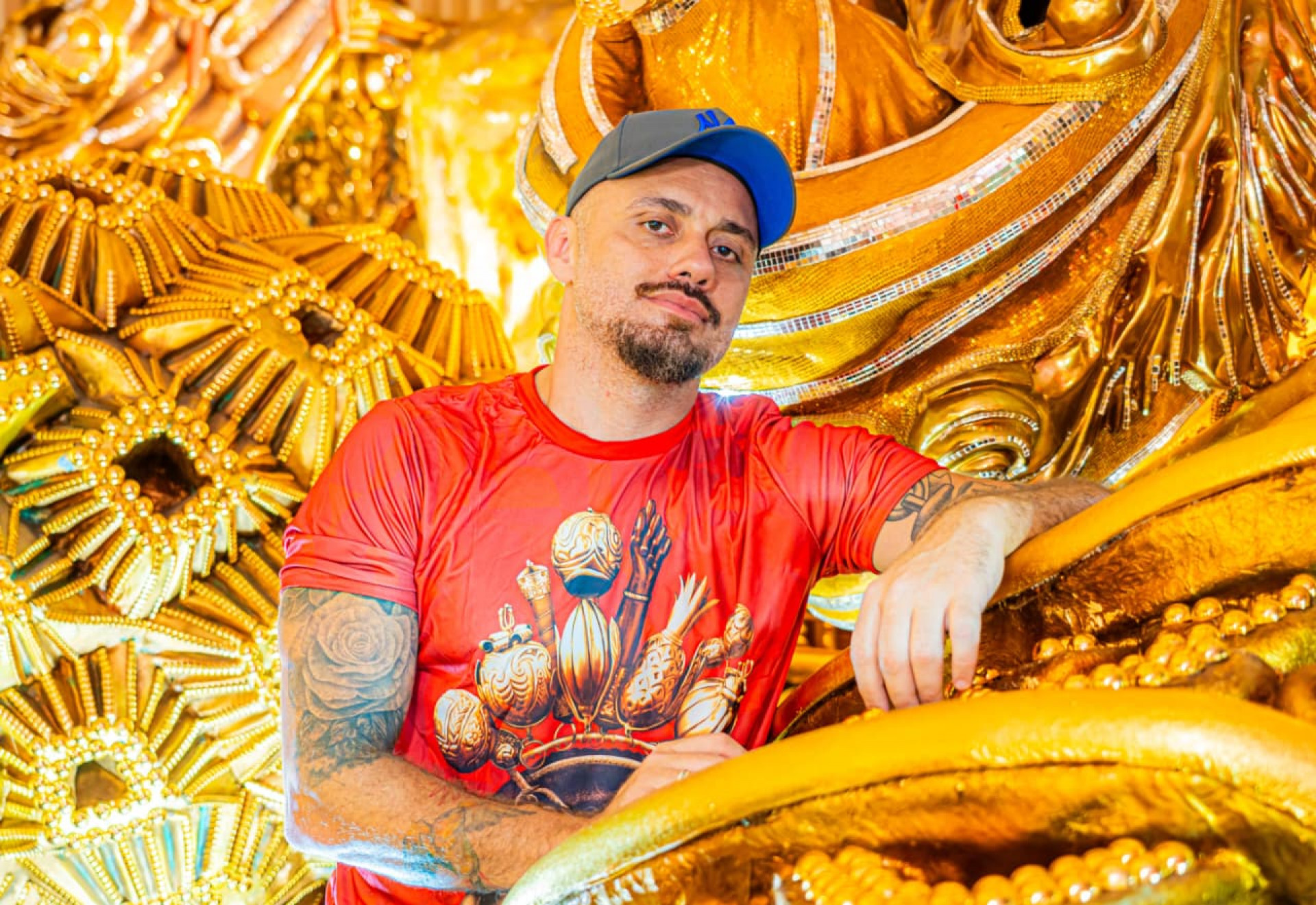 Carnavalesco Leandro Vieira assina desfile da Uni&atilde;o de Maric&aacute;  - Divulga&ccedil;&atilde;o / Uni&atilde;o de Maric&aacute; 