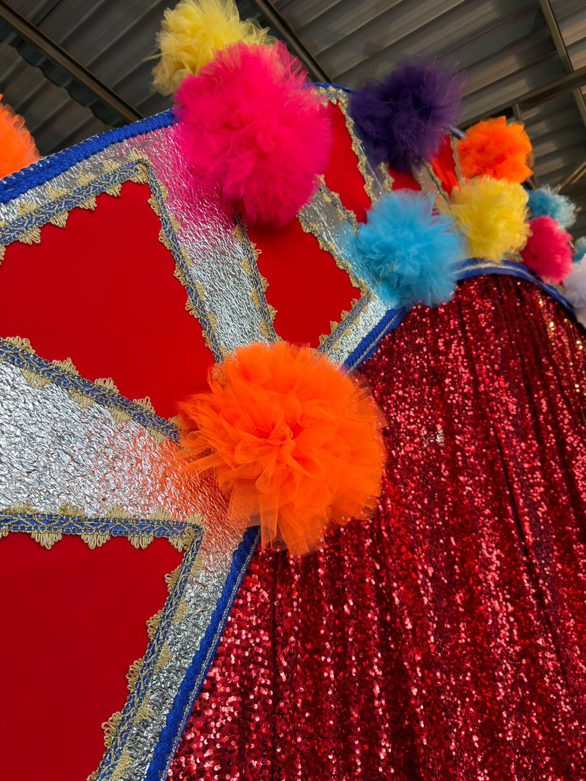 Detalhe de alegoria do Arranco  - Artur Amaro / Arranco do Engenho de Dentro