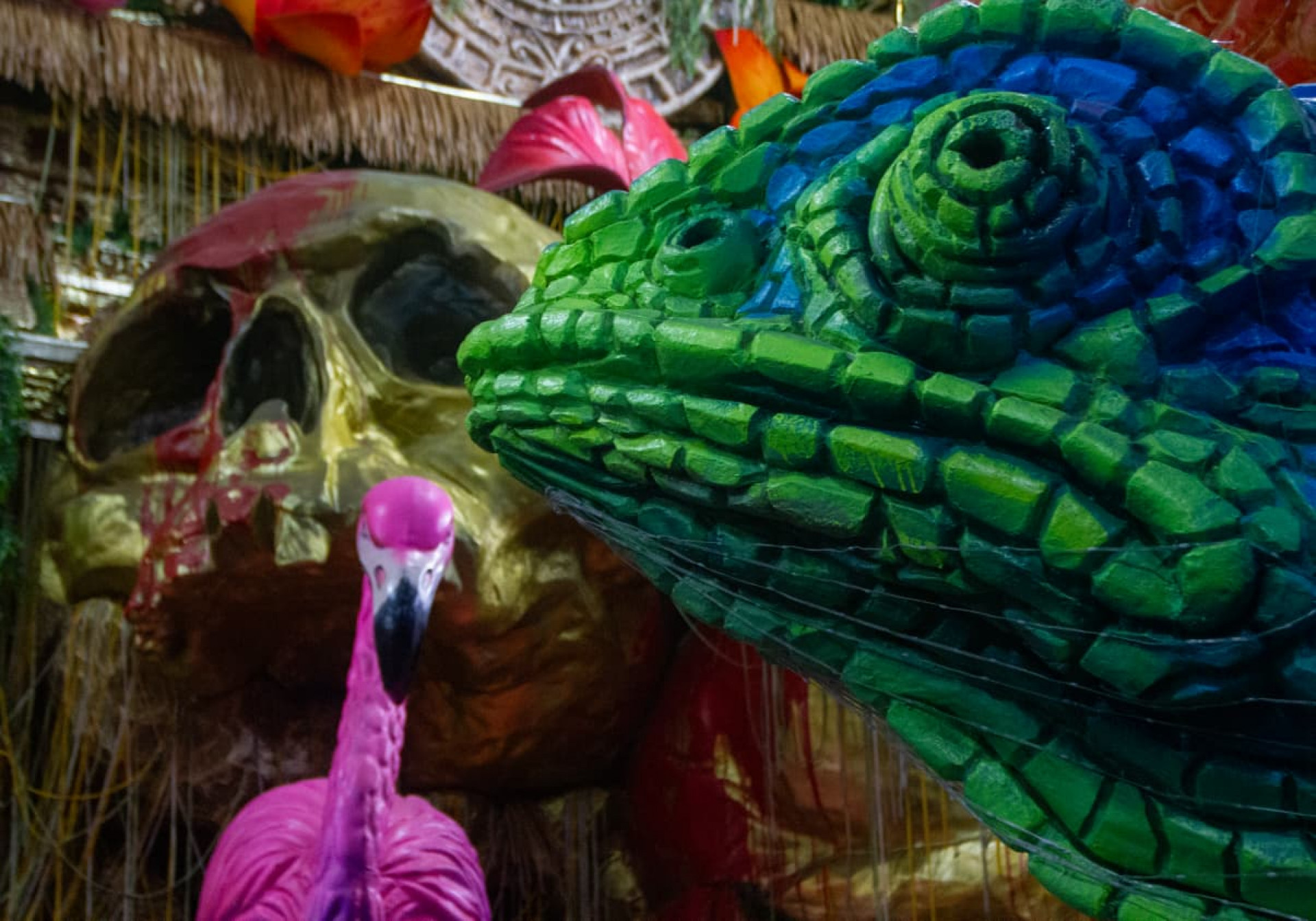 Alegoria da Imperatriz Leopoldinense dentro do enredo sobre Ney Matogrosso - &Eacute;rica Martin / Ag&ecirc;ncia O Dia