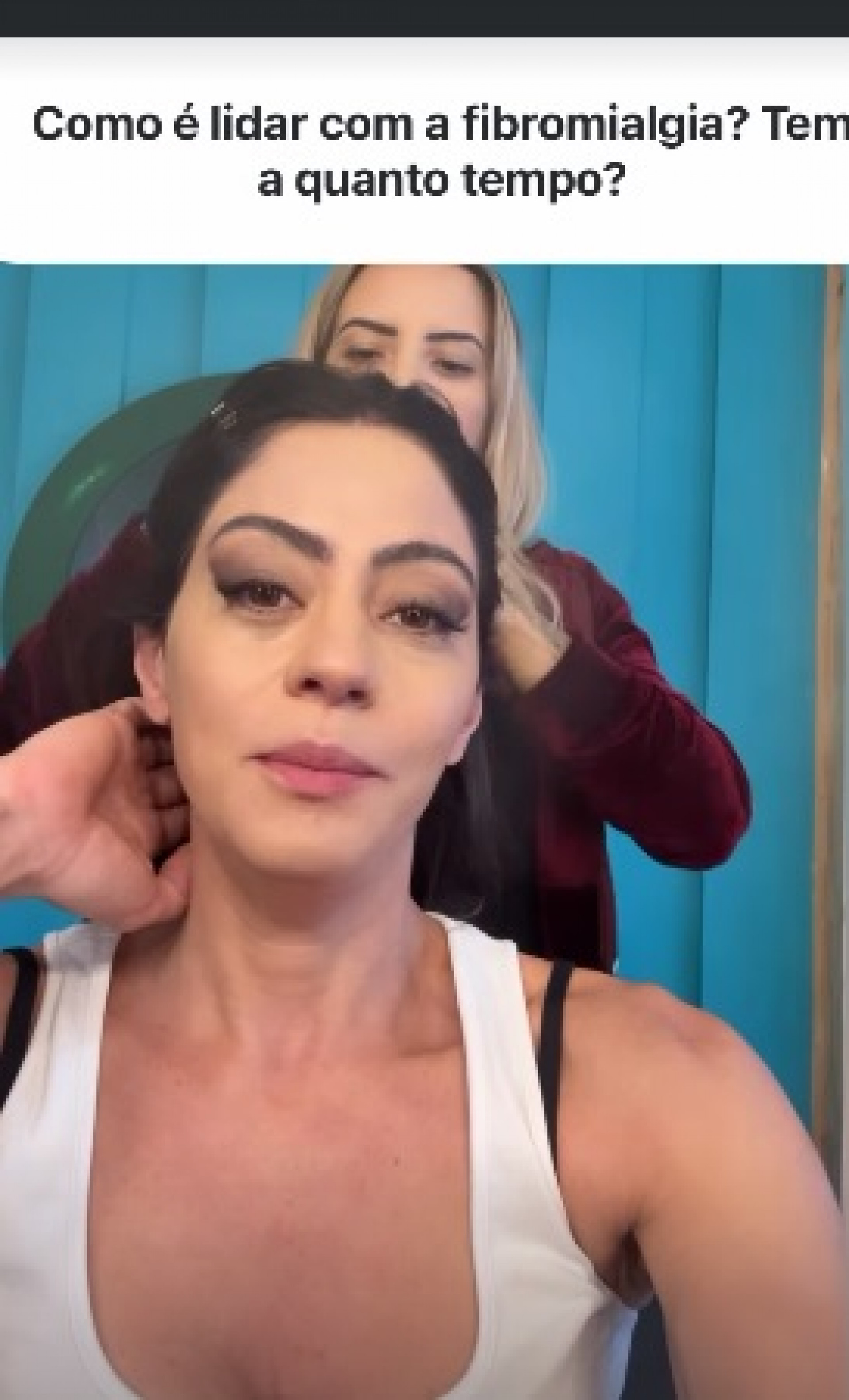 Carol Castro explicou como descobriu que tinha a doença  - Reprodução/Instagram 