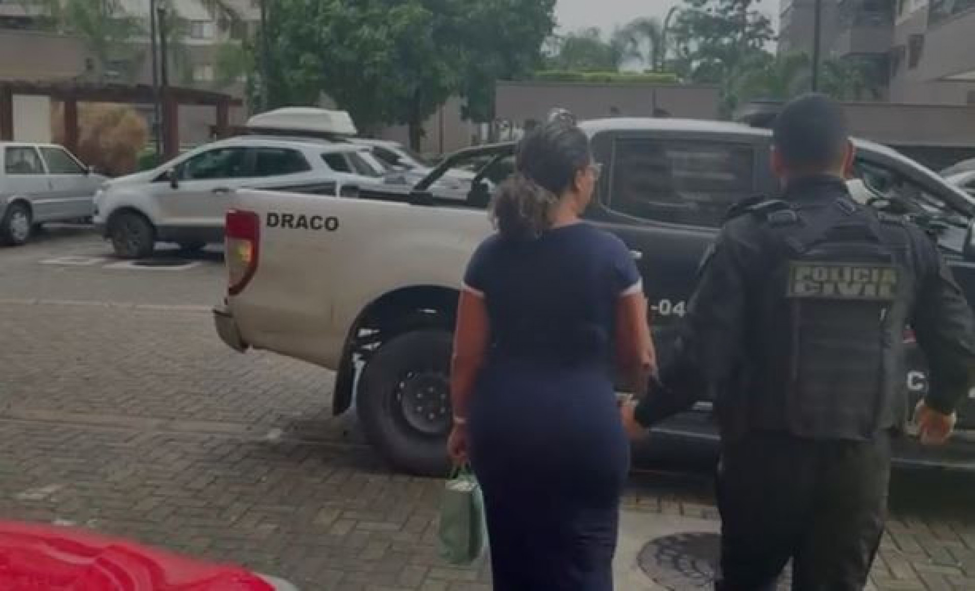 Presos na operação contra milícia em Rio das Pedras - Divulgação