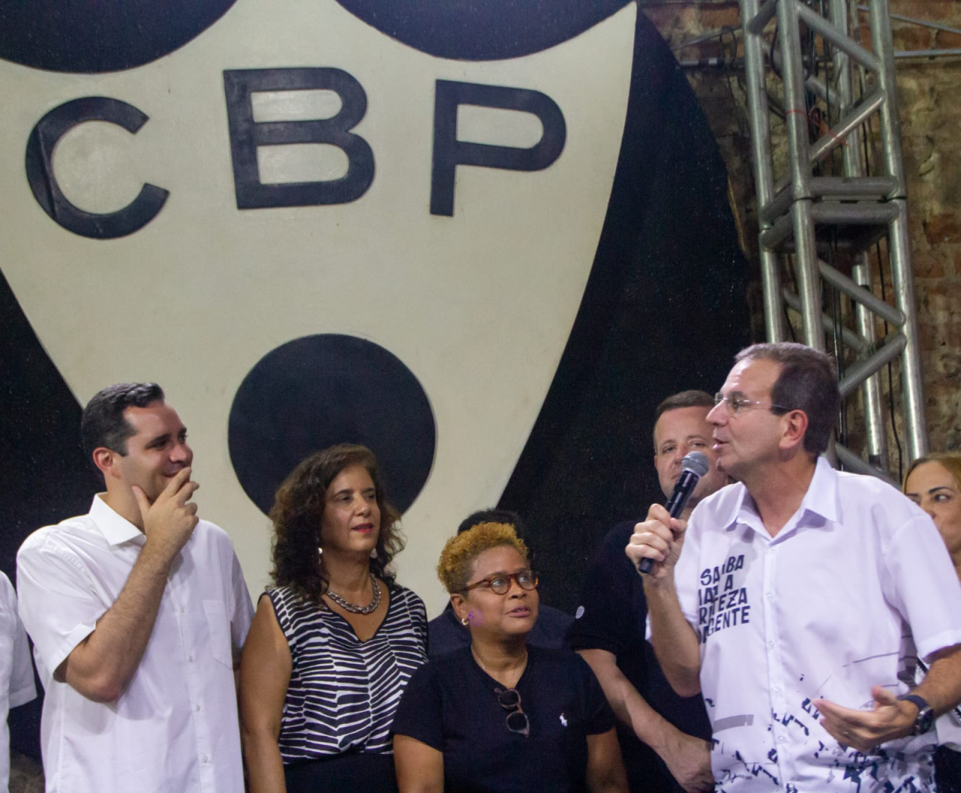 Em solenidade, Paes oficializa reforma na sede do Cordão da Bola Preta, na Lapa, Região Central do Rio - Érica Martin/Agência O Dia