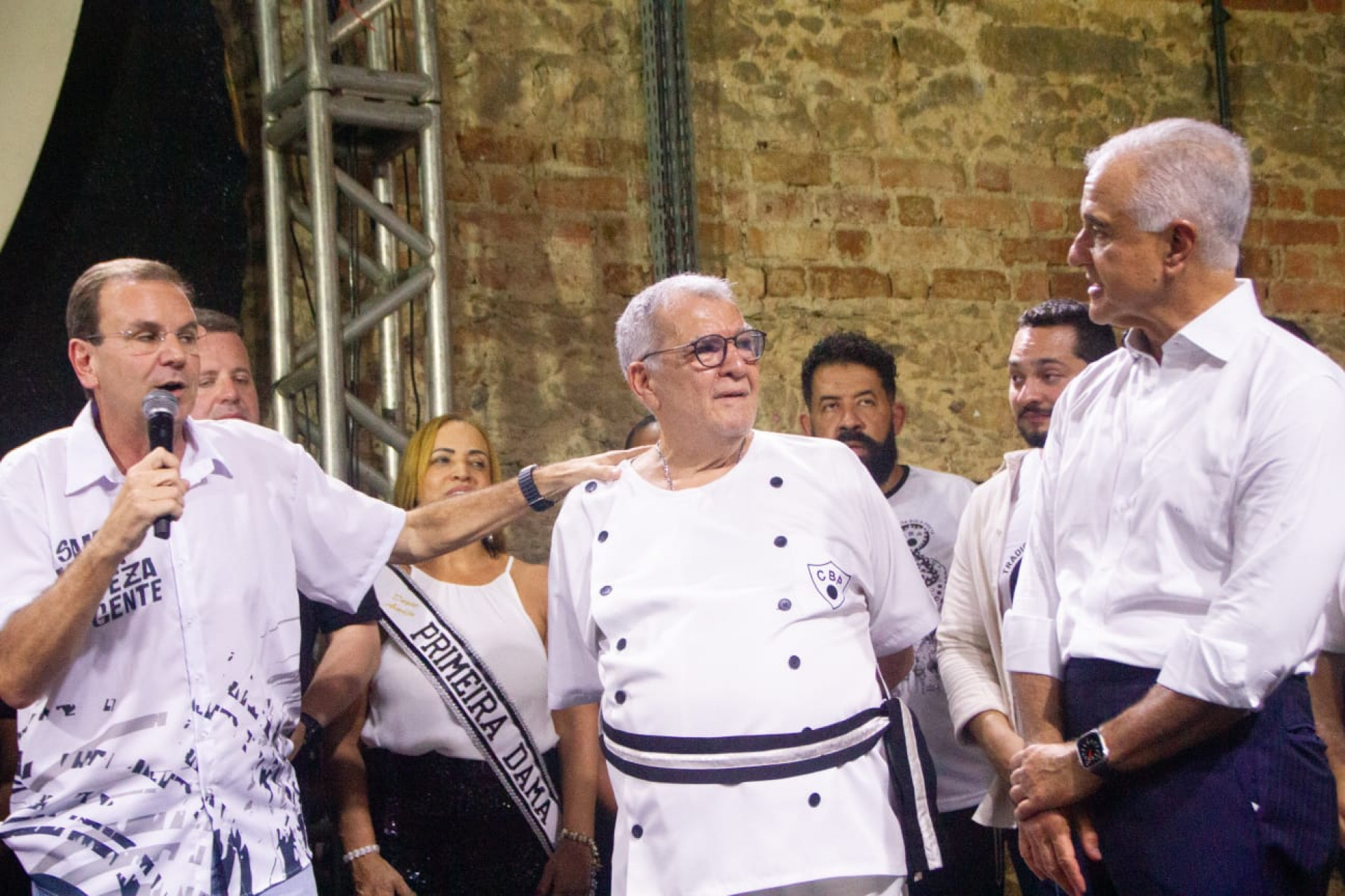 Em solenidade, Paes oficializa reforma na sede do Cordão da Bola Preta, na Lapa, Região Central do Rio - Érica Martin/Agência O Dia