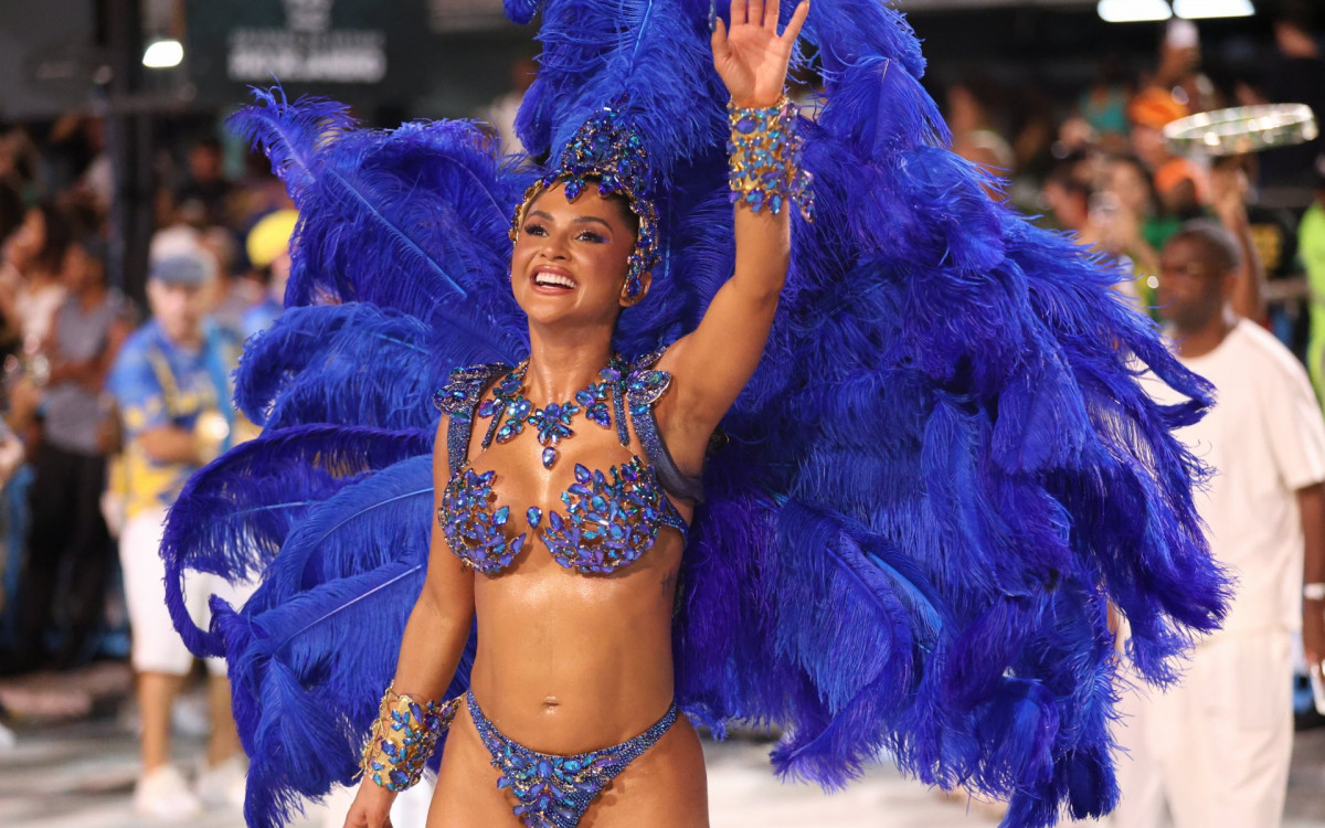  Mileide Mihaile é rainha de bateria da Unidos da Tijuca