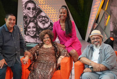 Alcione, Jorge Aragão e Zeca Pagodinho celebram o samba