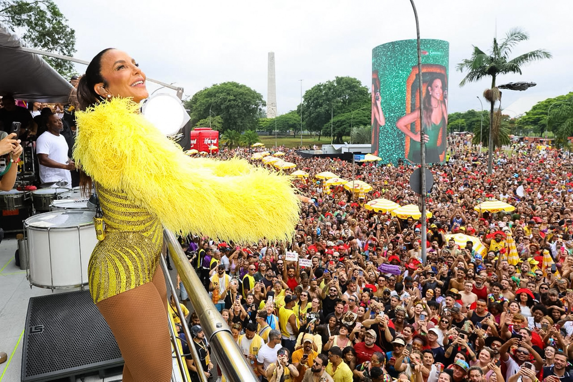 Ivete Sangalo estreia no Carnaval de rua de S&atilde;o Paulo - BrazilNews
