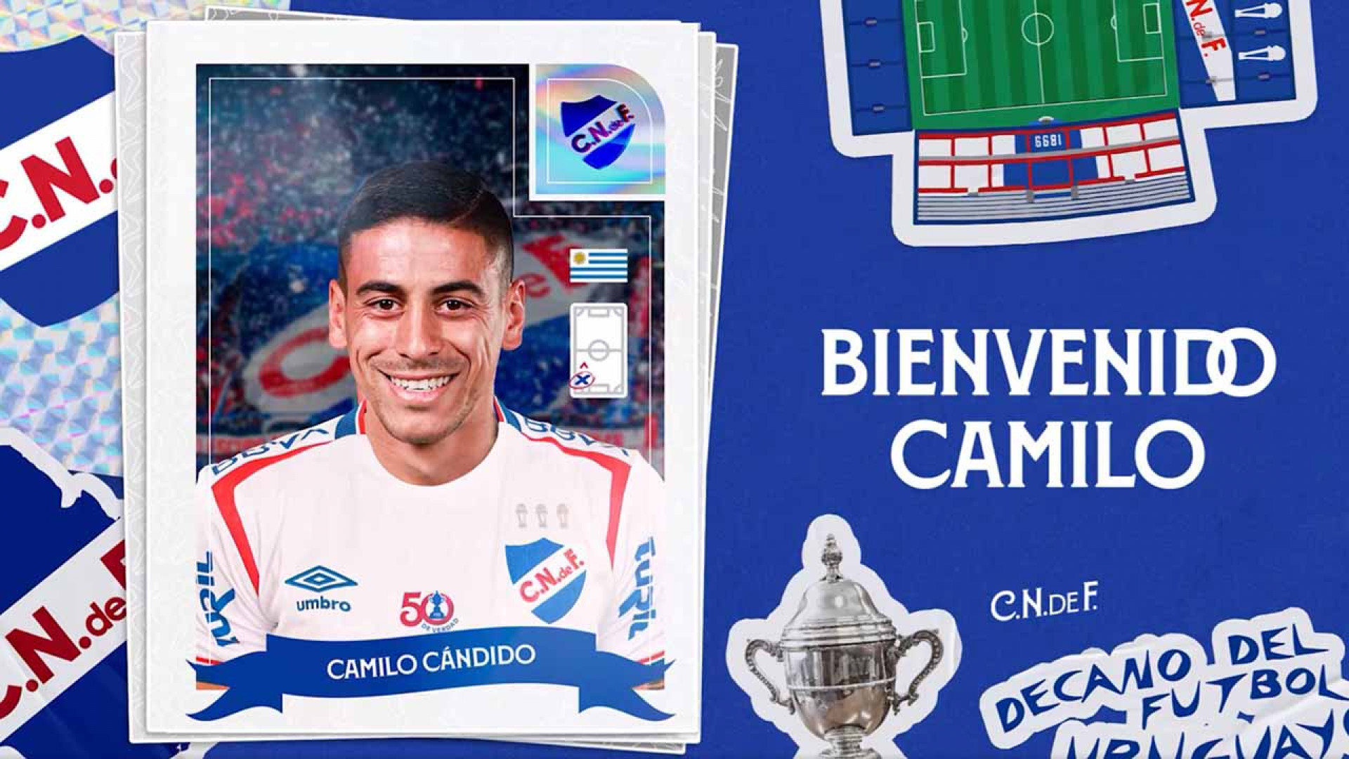 Ex-Bahia, lateral Camilo C&aacute;ndido est&aacute; de volta ao Nacional