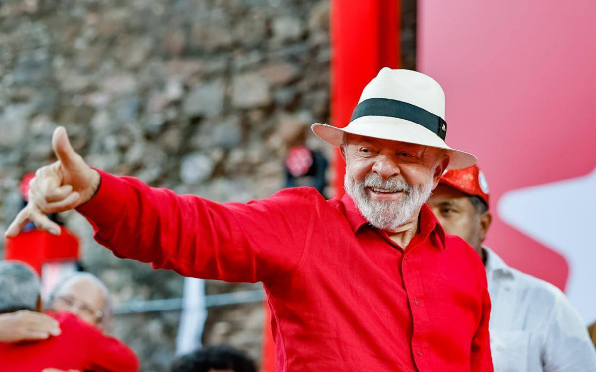 Lula participou da festa de aniversário do PT em Salvador - Divulgação/ PT/ Ricardo Stuckert 