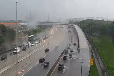 Chuva forte volta a castigar e provoca alagamentos na Zona Norte e Baixada Fluminense