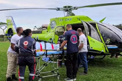 Hospital de Búzios salva paciente com transferência aérea de emergência