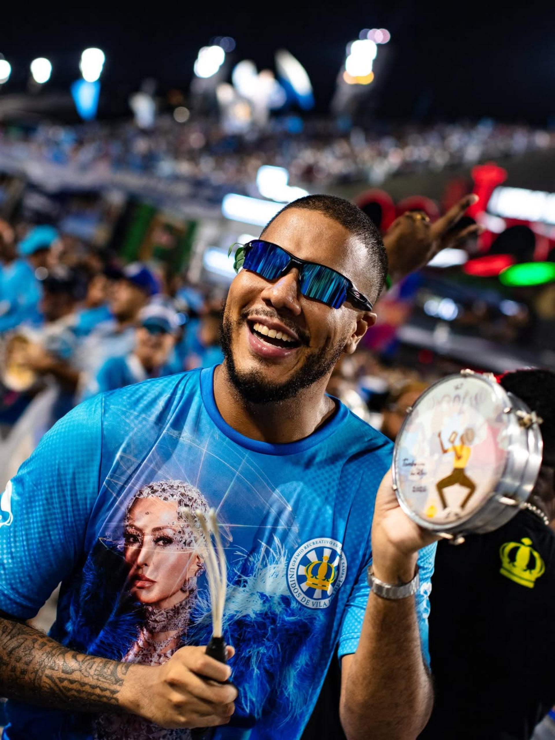 Vila Isabel realiza último ensaio técnico na Marquês de Sapucaí 