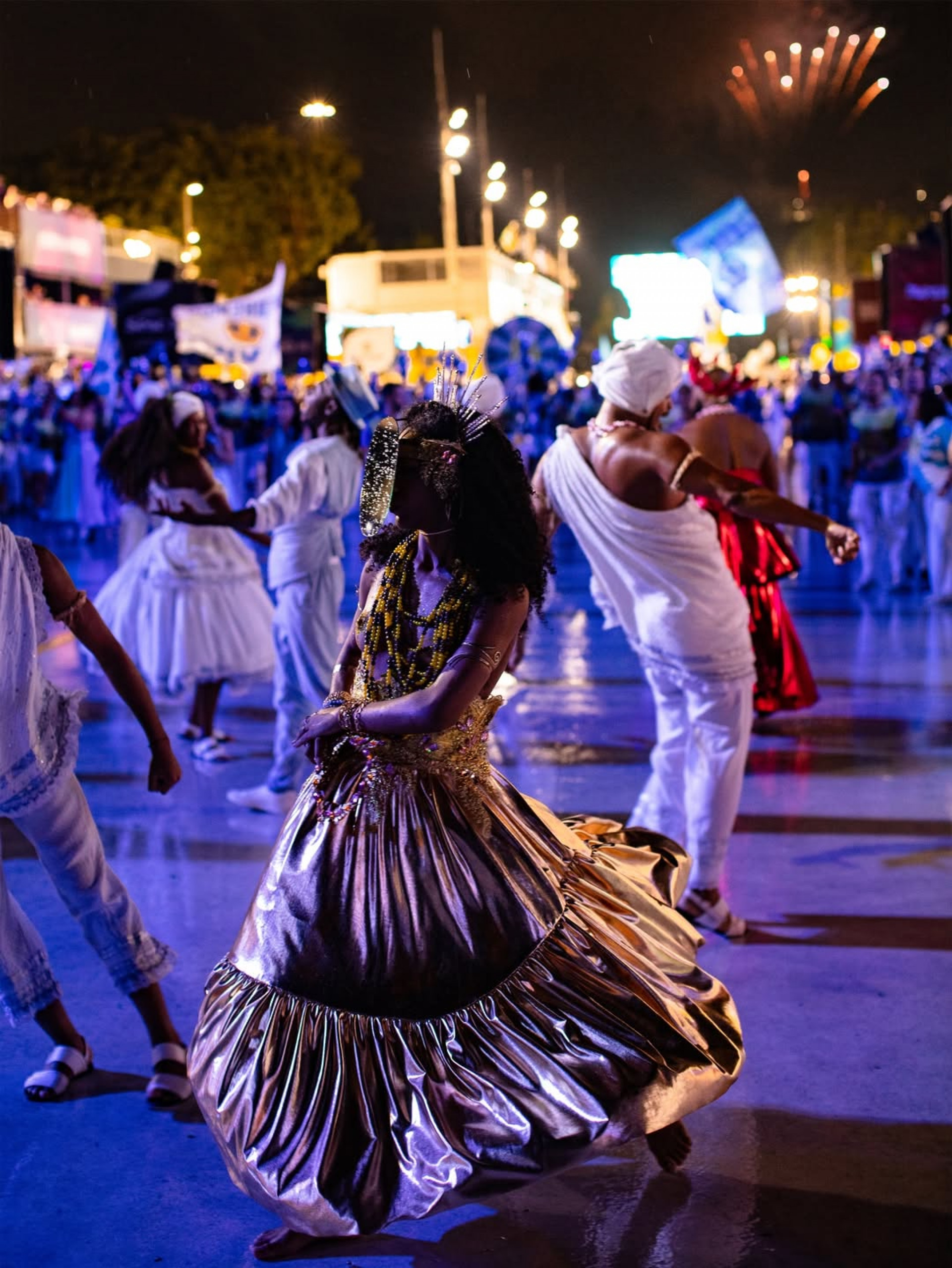Vila Isabel realiza último ensaio técnico na Marquês de Sapucaí 