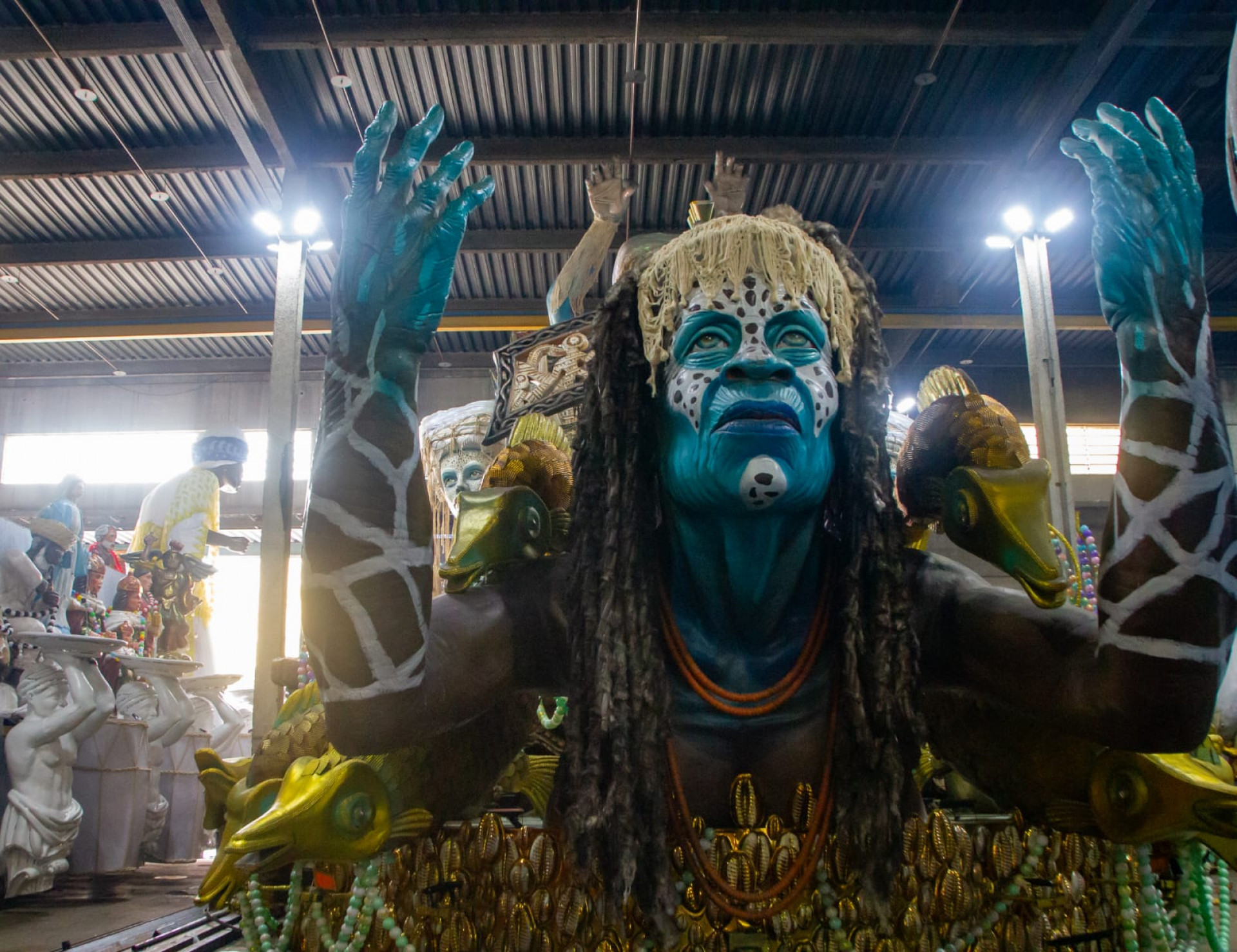 Alegoria da Portela  - &Eacute;rica Martin / Ag&ecirc;ncia O Dia