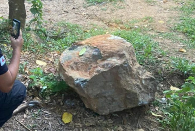 Pedra se solta de encosta e mata mulher em cachoeira de MG