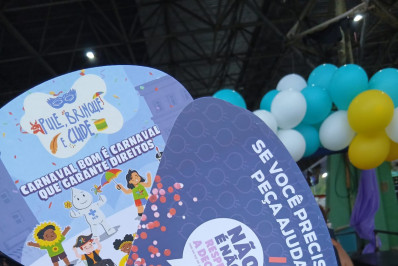 Prefeitura de Volta Redonda reforça conscientização durante blocos de Carnaval