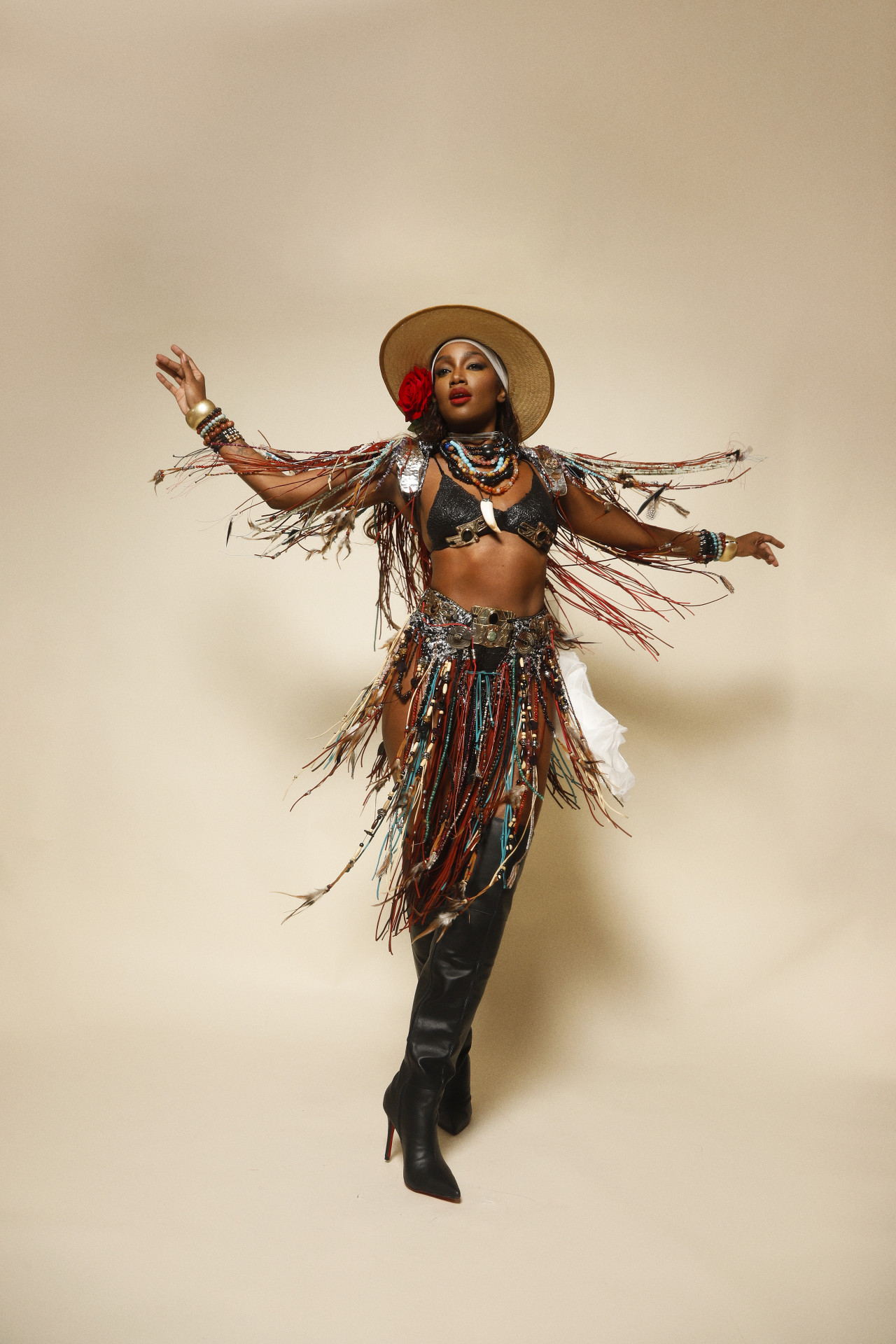 Iza é rainha de bateria da Imperatriz Leopoldinense  - Alex Santana / Divulgação