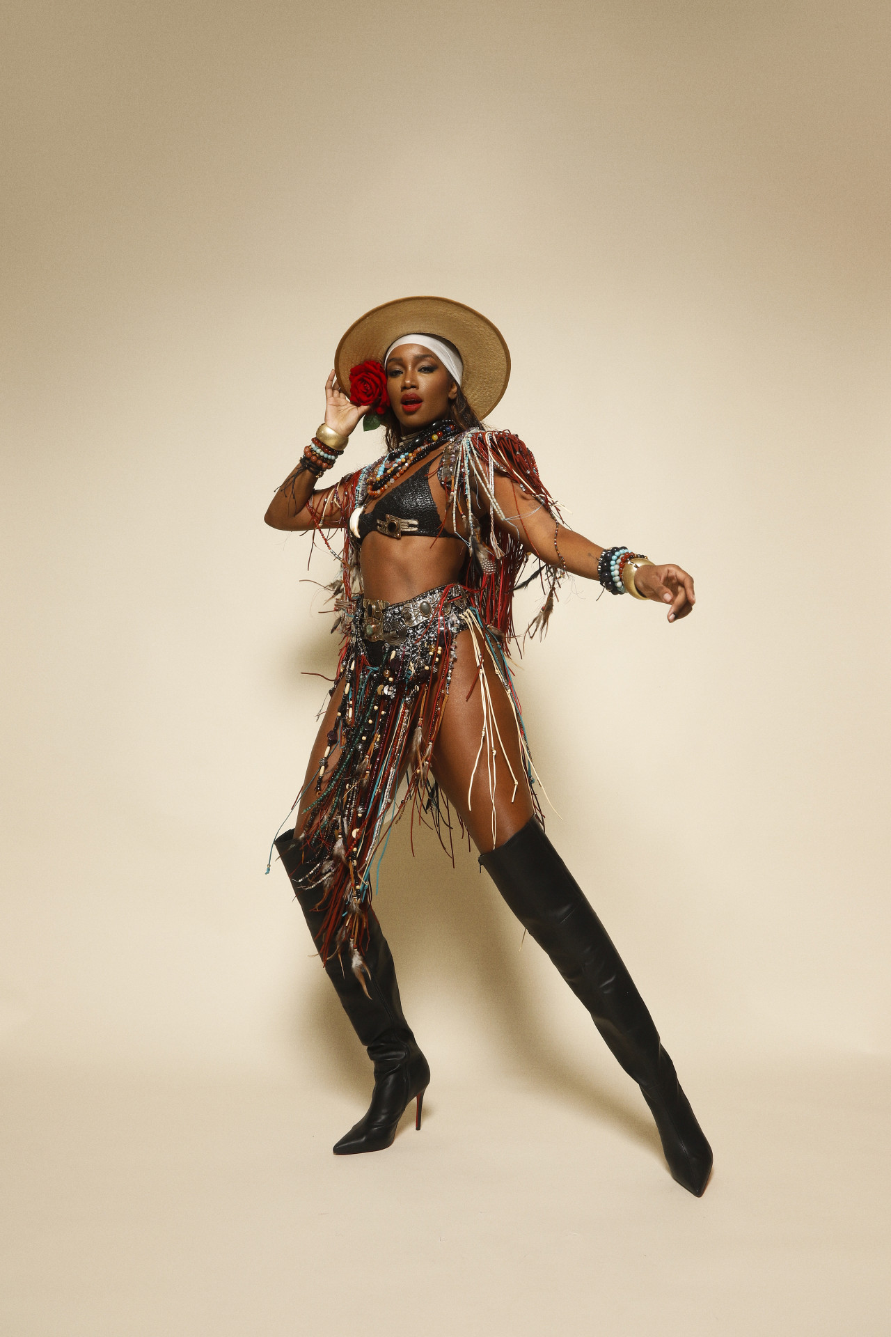 Iza é rainha de bateria da Imperatriz Leopoldinense  - Alex Santana / Divulgação