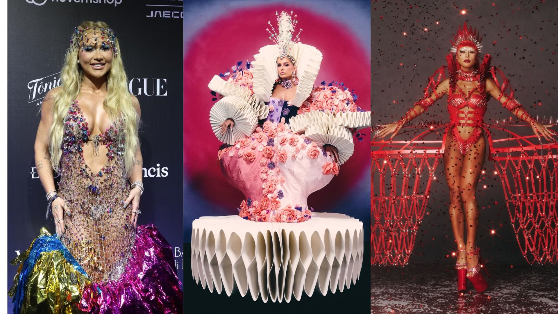 Com o tema "Carnav&aacute;lia", o baile misturou exagero, criatividade e glamour em uma noite inesquec&iacute;vel - Reprodu&ccedil;&atilde;o/Instagram/Reginaldo Teixeira