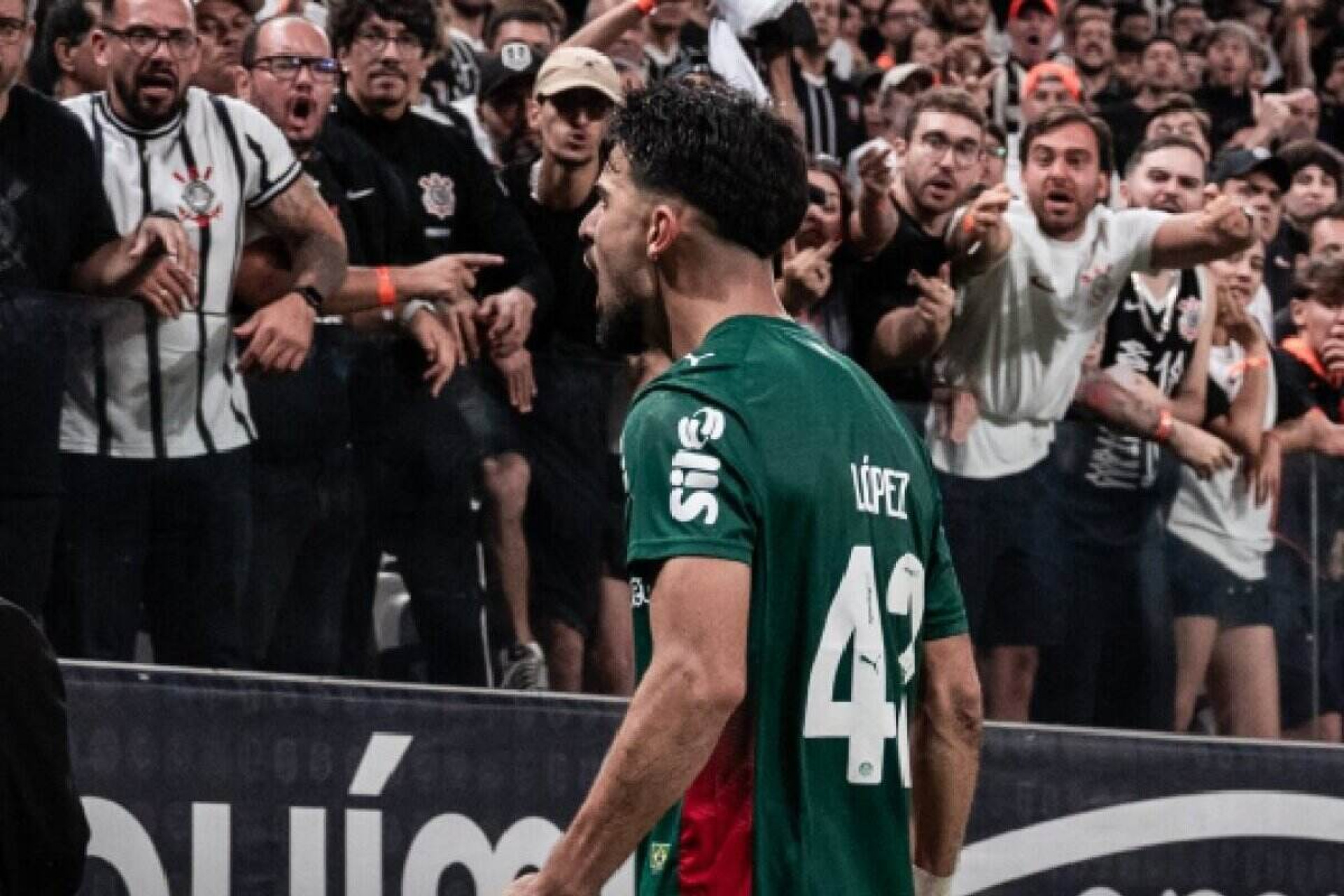 Flaco explica comemora&ccedil;&atilde;o em gol do Palmeiras no cl&aacute;ssico: ”N&atilde;o foi provoca&ccedil;&atilde;o”