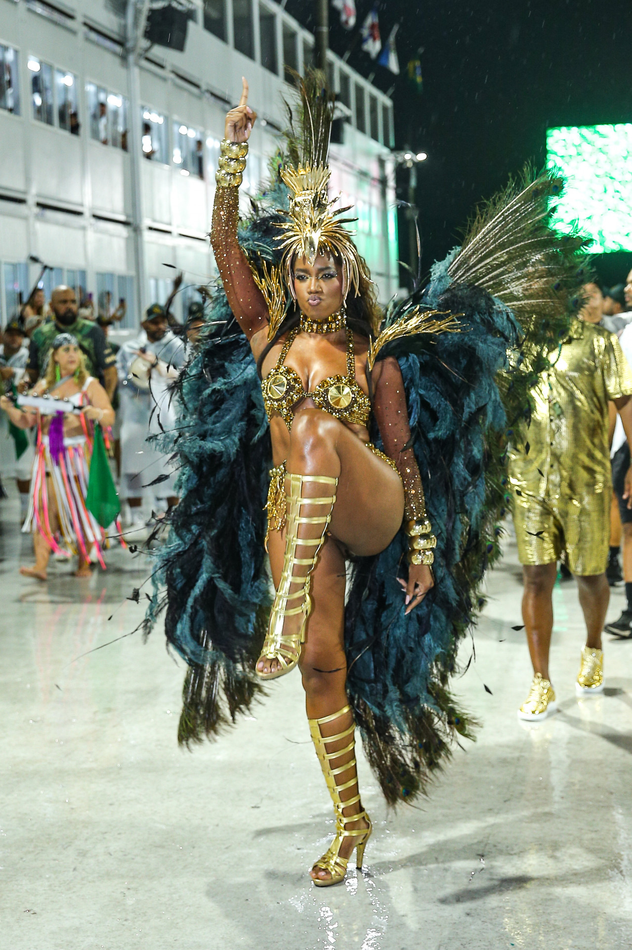 Iza é rainha de bateria da Imperatriz Leopoldinense -  Victor Chapetta / Brazil News