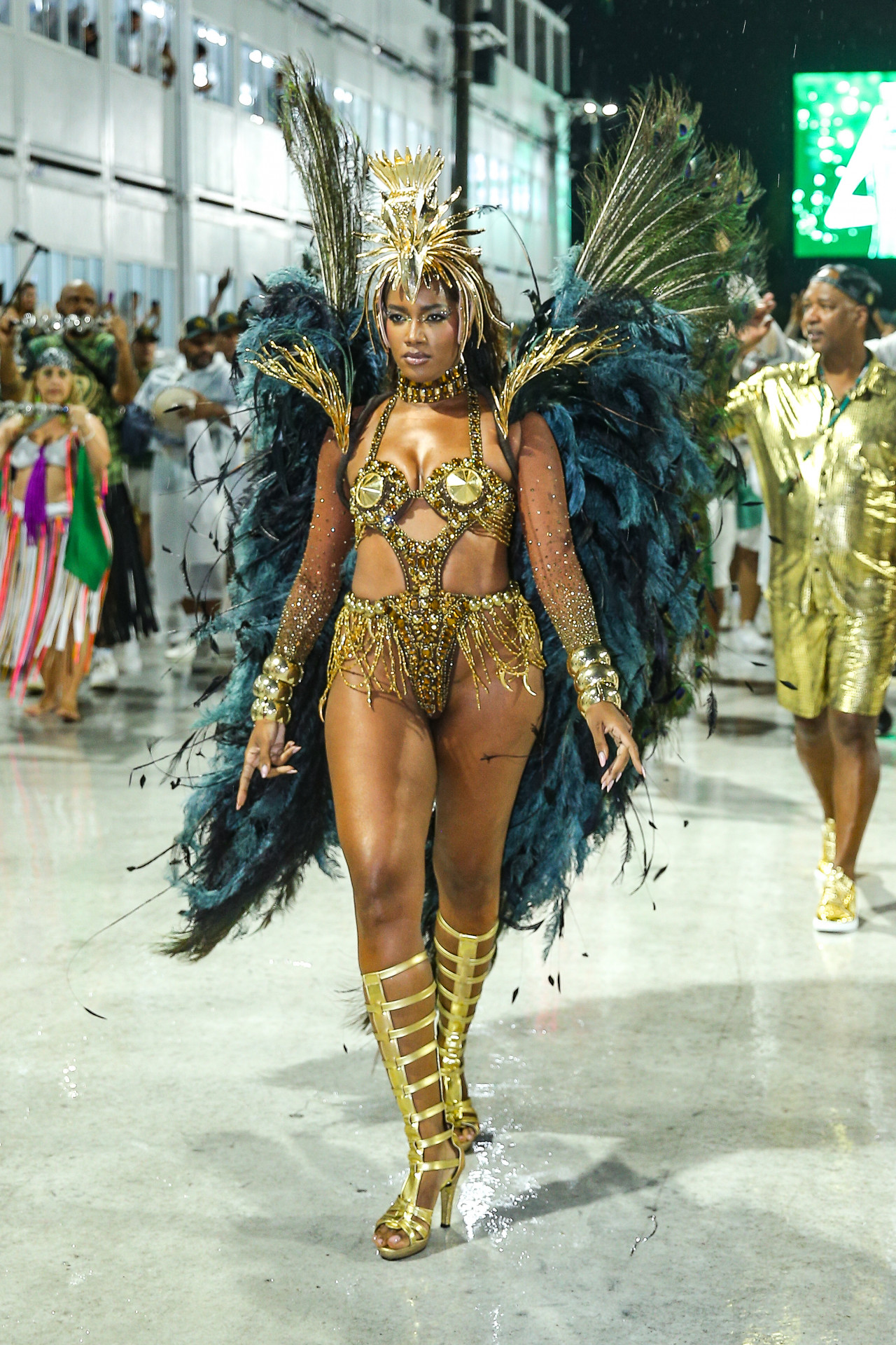 Iza é rainha de bateria da Imperatriz Leopoldinense -  Victor Chapetta / Brazil News