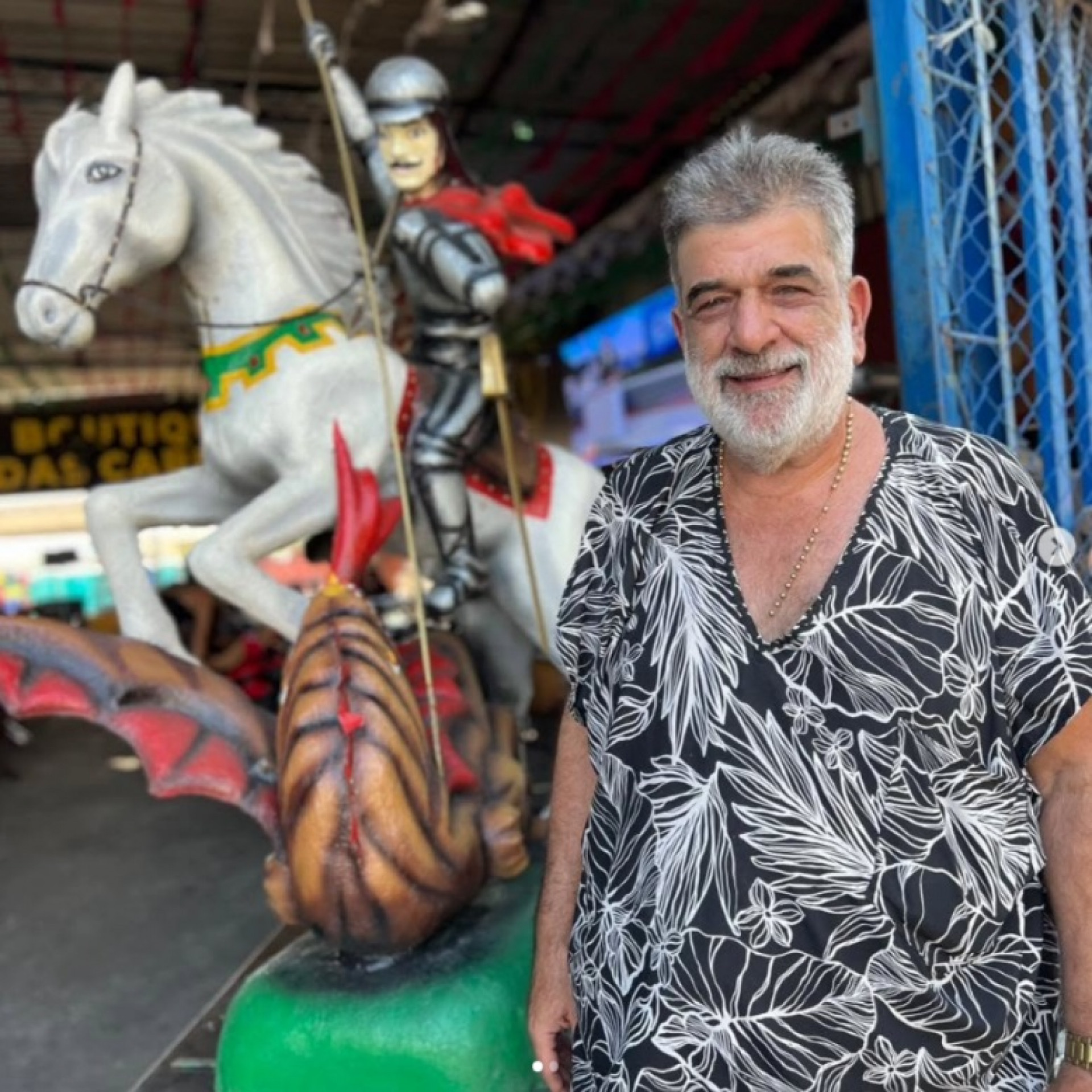 Ex-policial civil, Babu construiu sua trajetória em Santa Cruz