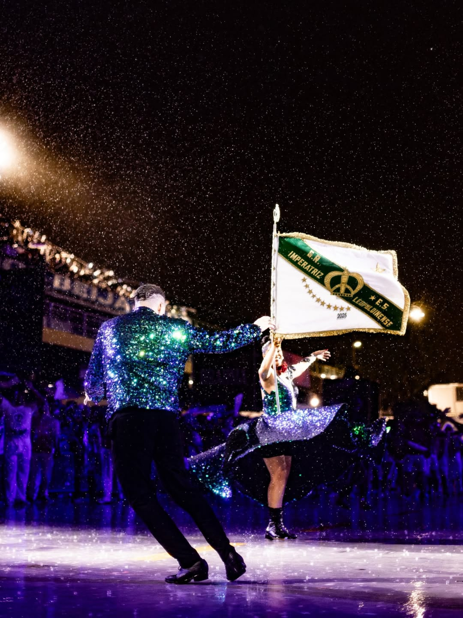 Imperatriz Leopoldinense realiza último ensaio técnico na Marquês de Sapucaí  - Divulgação / Rio Carnaval