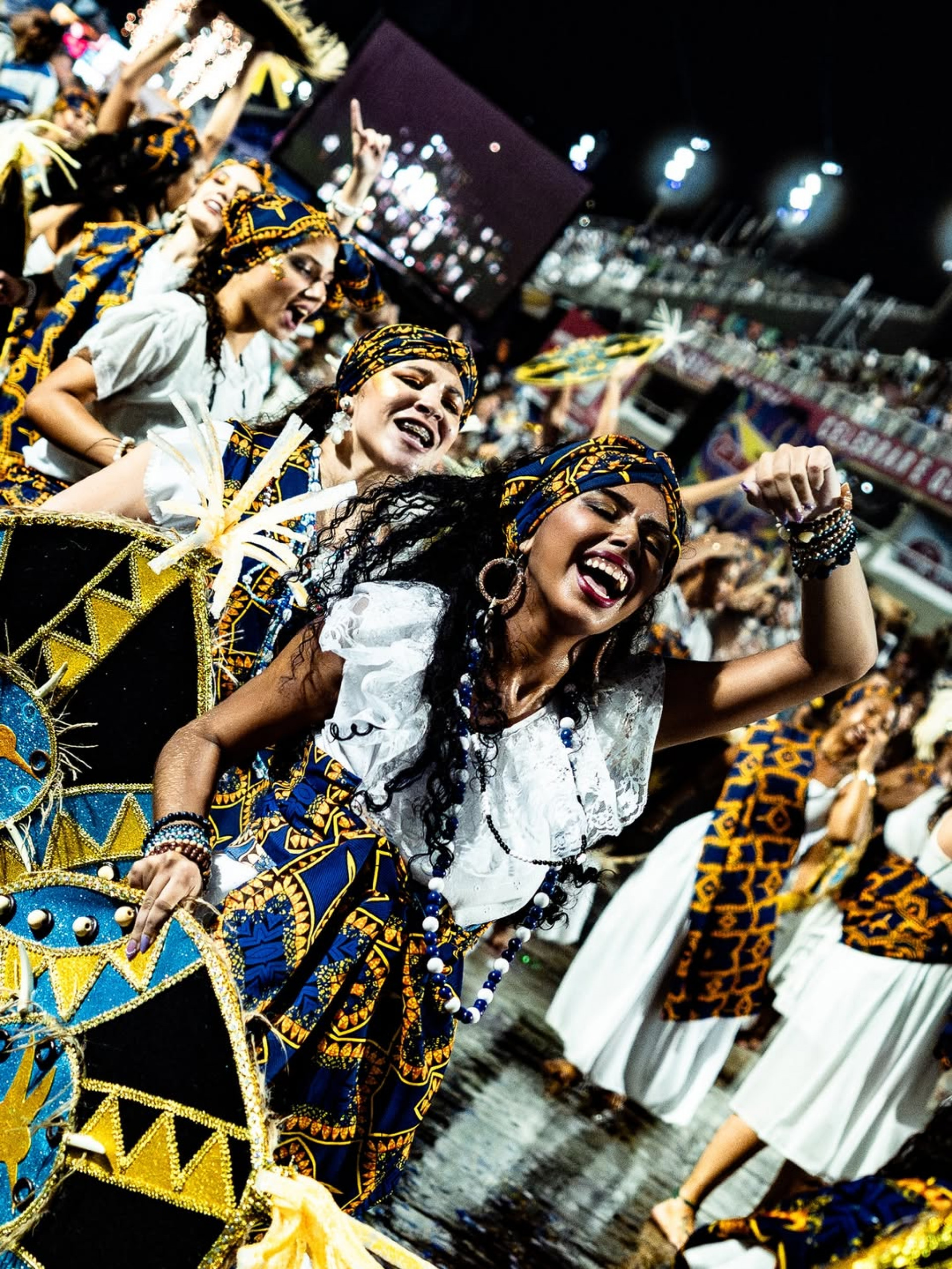 Beija-Flor realiza último ensaio técnico na Marquês de Sapucaí  - Divulgação / Rio Carnaval