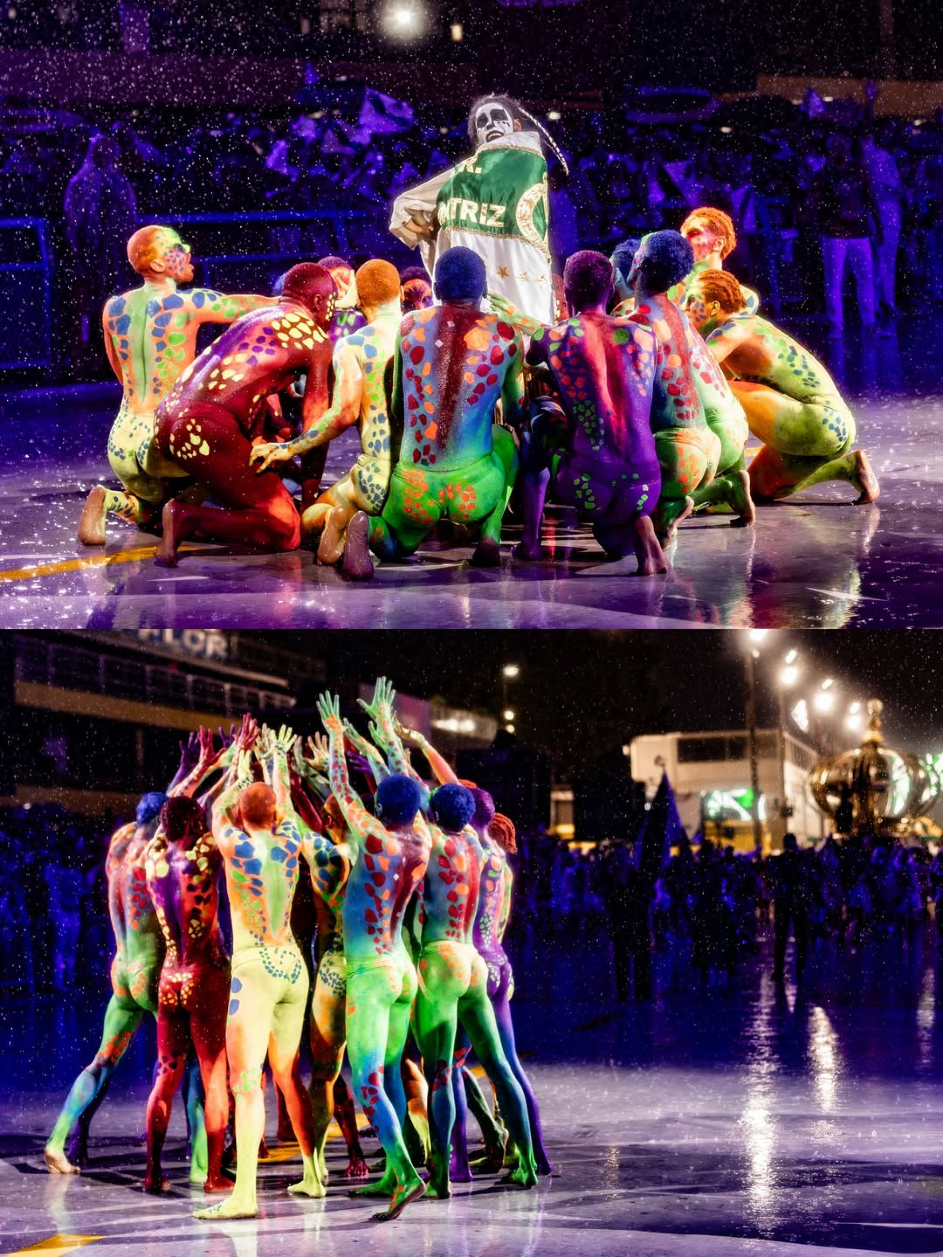 Imperatriz Leopoldinense realiza último ensaio técnico na Marquês de Sapucaí  - Divulgação / Rio Carnaval