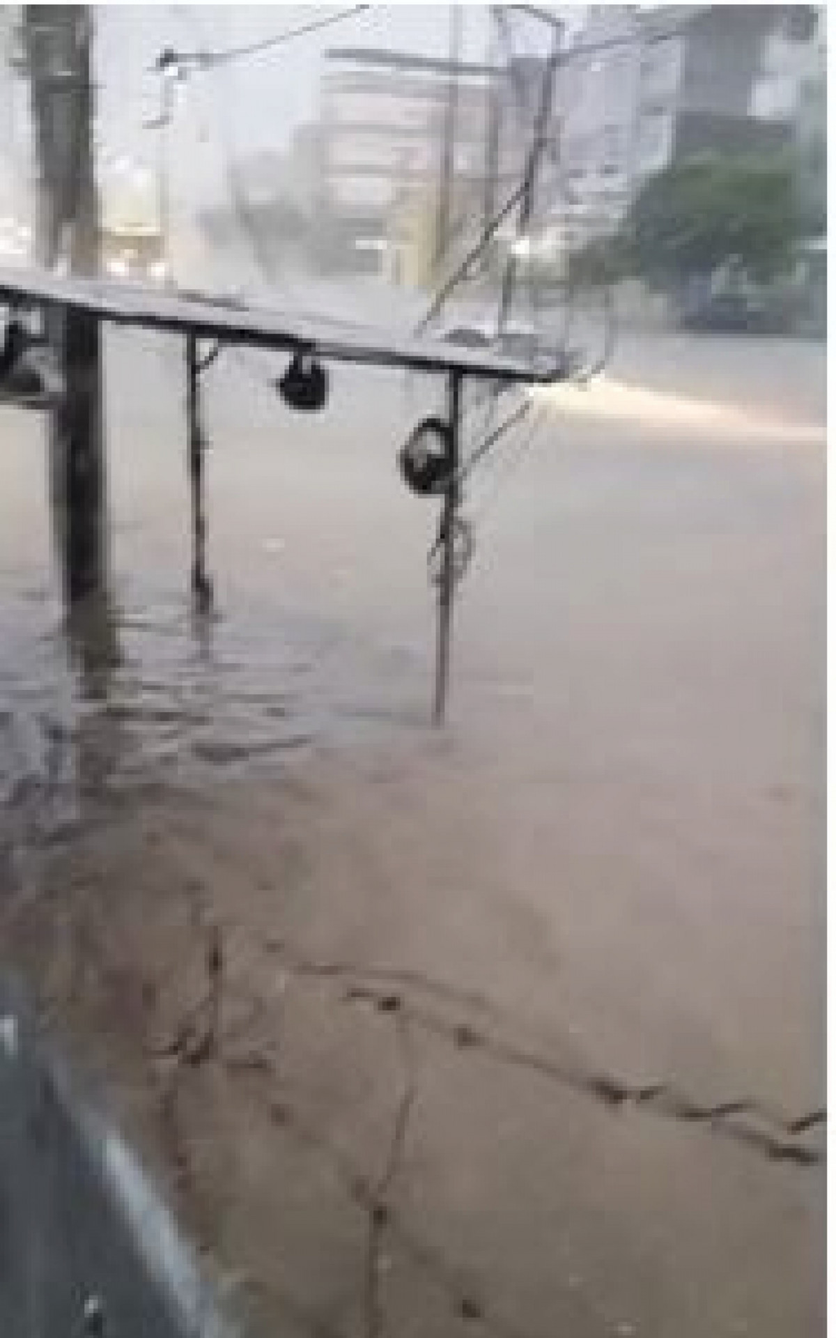 Madureira recebeu um dos maiores acumulados de chuva - Rede Social