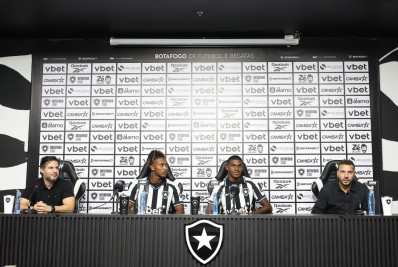 Dirigente do Botafogo exalta dupla: 'Vão ser uma grata surpresa para a nossa torcida'
