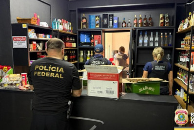 Operação desarticula grupo de contrabando de bebidas na fronteira entre Brasil e Uruguai