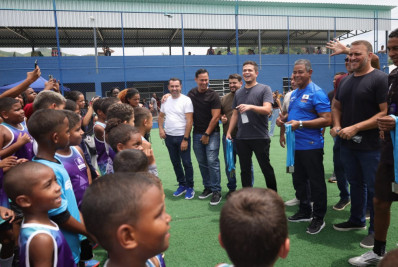 Mesquita abre mais um espaço para o esporte