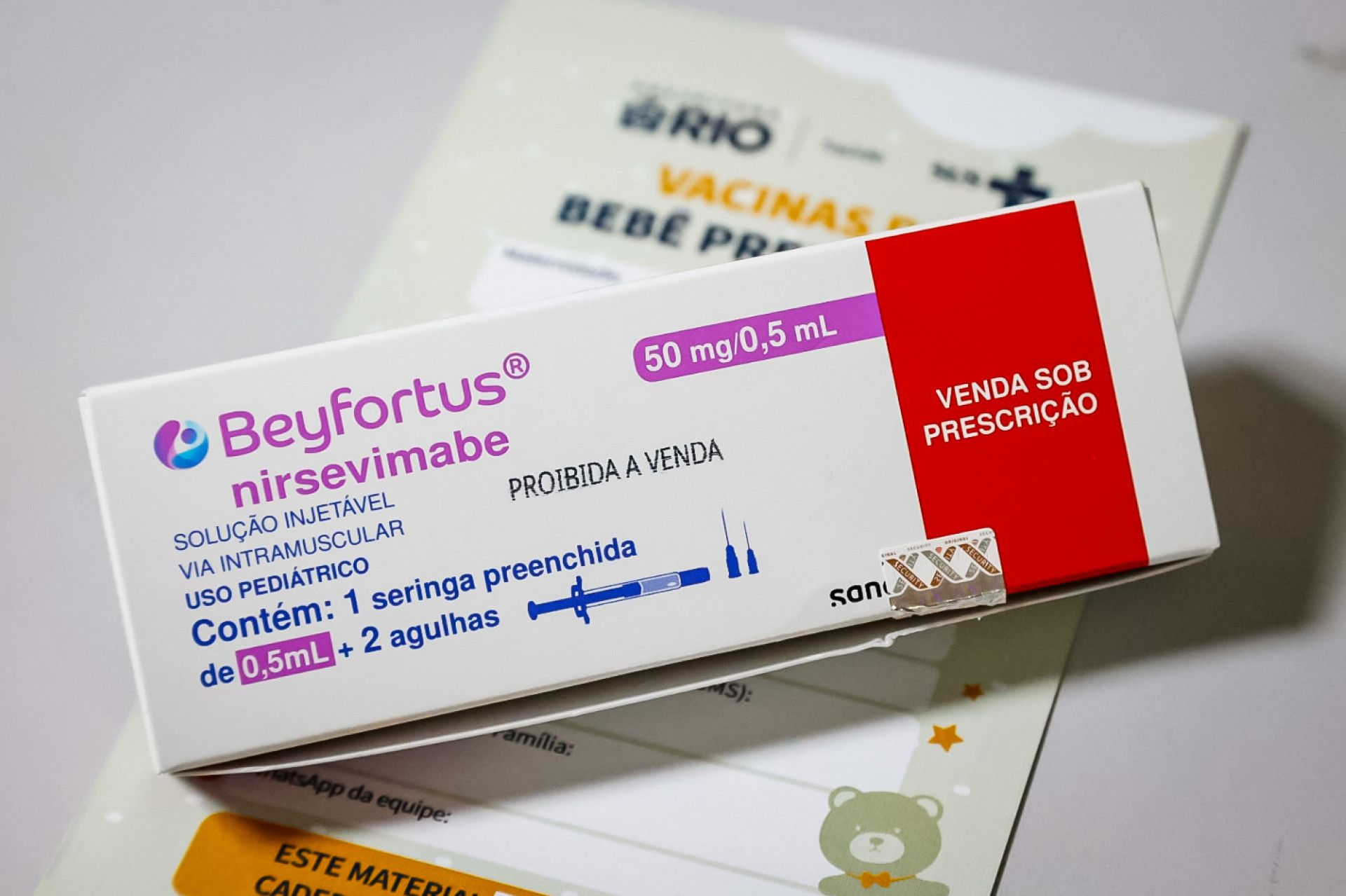 Imunizante contra o v&iacute;rus sincicial respirat&oacute;rio (VSR) - Edu Kapps / Secretaria Municipal de Sa&uacute;de