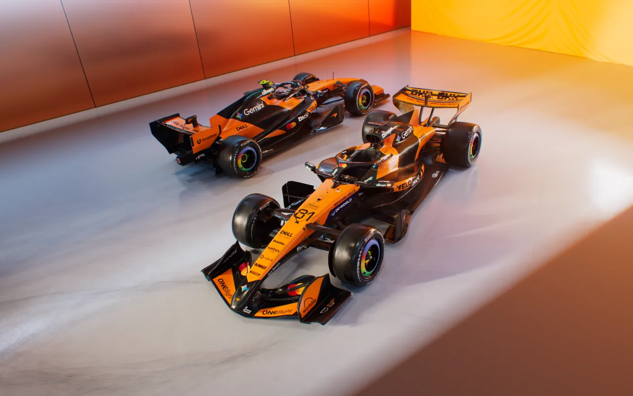 A McLaren apresentou o modelo MCL40, para a temporada de 2026 - Divulgação