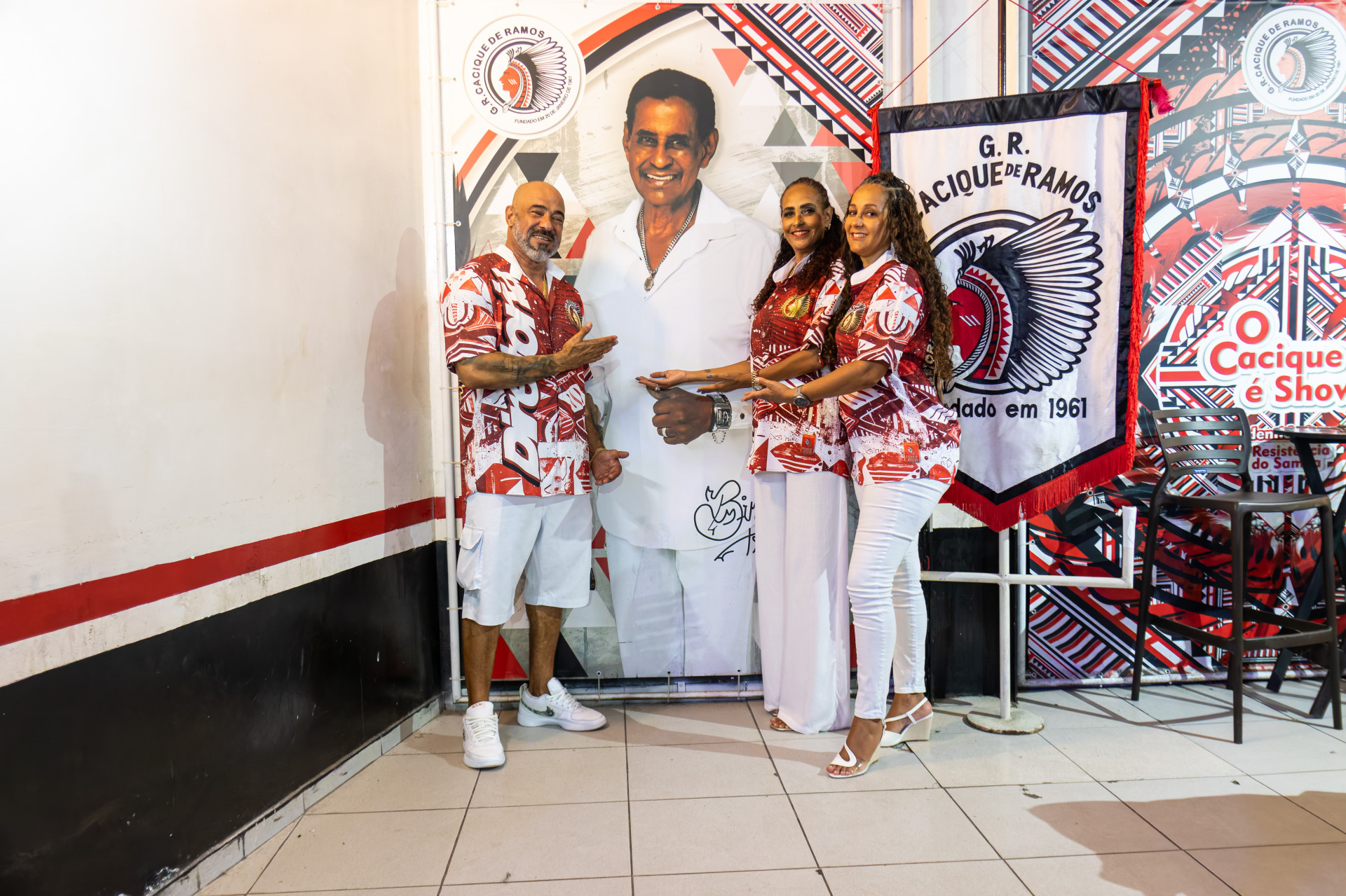 Filhas de Bira, Karla Marcelly e Christian Kelly (&agrave; direita) est&atilde;o &agrave; frente do Cacique - Divulga&ccedil;&atilde;o / Marcio Lopes